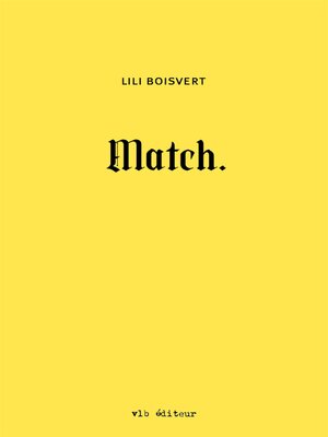 cover image of Match